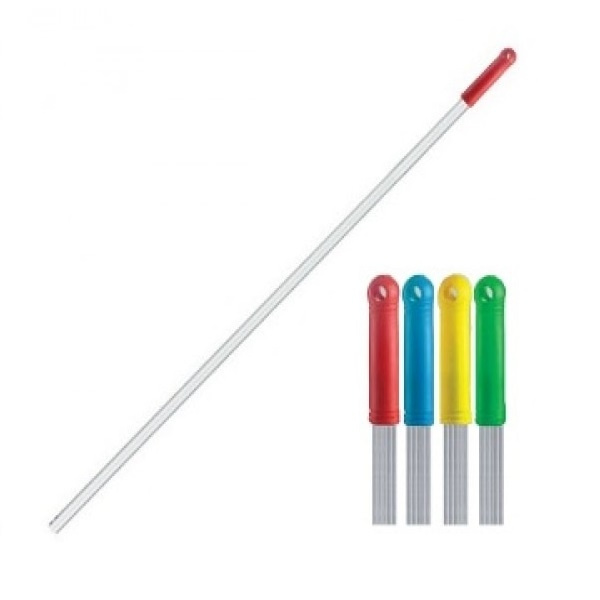 Ручка-палка металлическая цветная 130см d-22мм